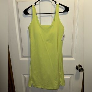 Tennis dress with built in shorts